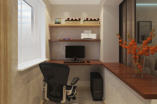 Дизайн-проект балкона или лоджии в Армавире-8