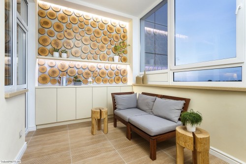 Дизайн-проект балкона или лоджии в Армавире-4