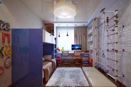 Дизайн-проект детской комнаты для мальчика в Армавире-3