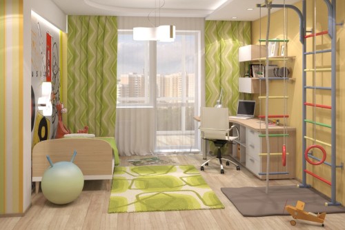 Дизайн-проект детской комнаты для мальчика в Армавире-5