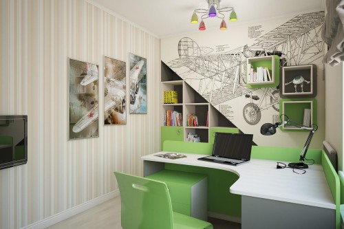 Дизайн-проект детской комнаты для мальчика в Армавире-7