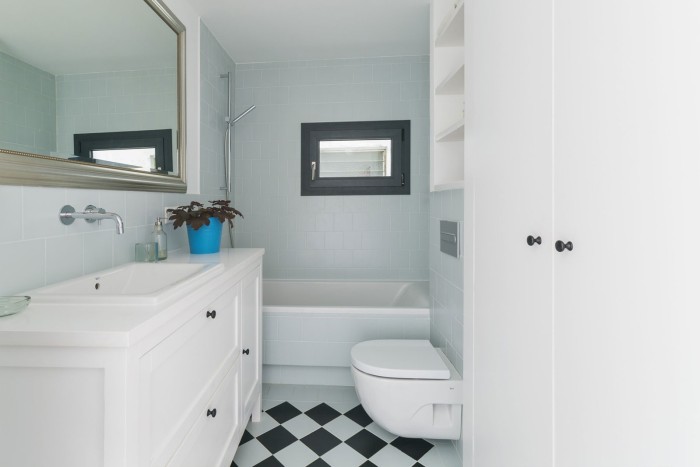 Дизайн-проект ванной комнаты совмещенной с туалетом-2