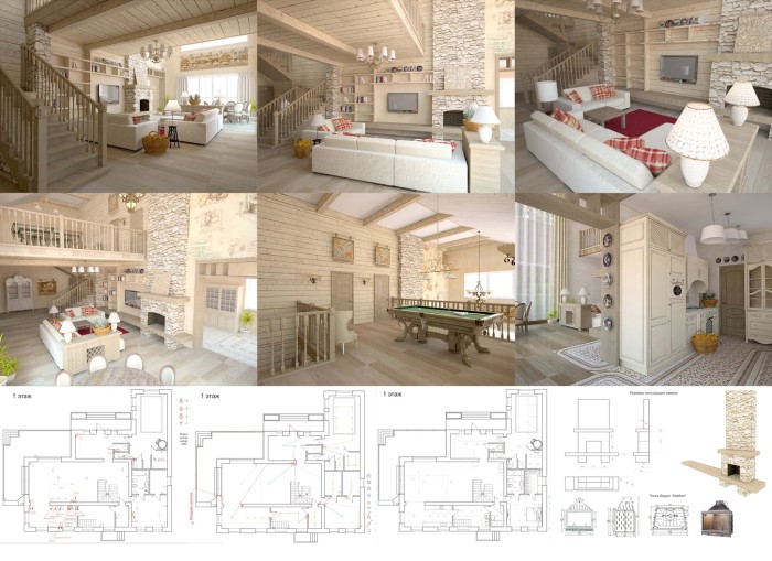 Полный дизайн-проект интерьера загродного дома в Екатеринбурге-6