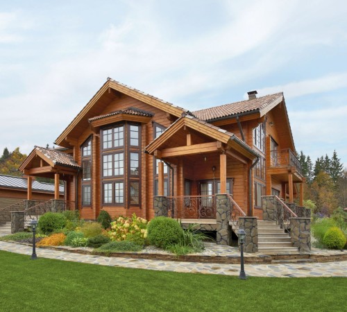 Строительство деревянного дома в Адыгейске -1