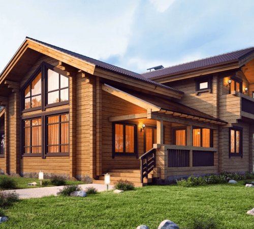 Строительство деревянного дома в Адыгейске -2