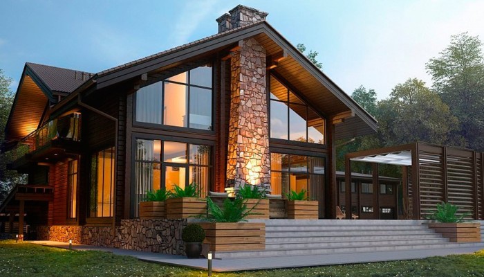 Строительство дома Шале в Армавире -4