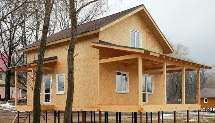 Строительство деревянного дома в Армавире-2