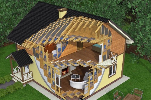 Строительство быстровозводимого дома в Славянске-на-Кубани от компании Кронвест