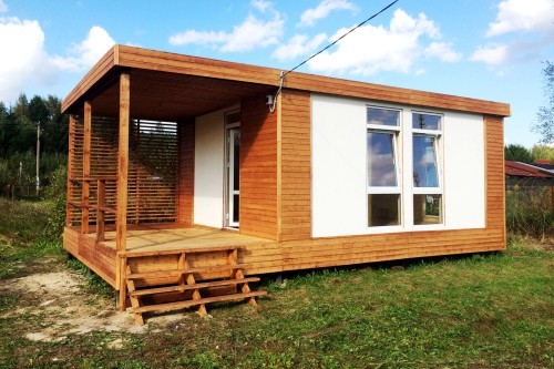 Строительство быстровозводимого дома в Славянске-на-Кубани 