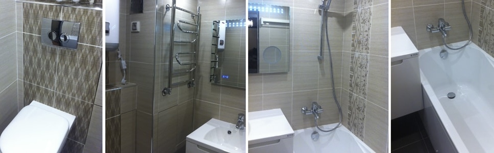 Ванные комнаты ремонт фото под ключ Москва|Галерея работ ремонта ванной в фото