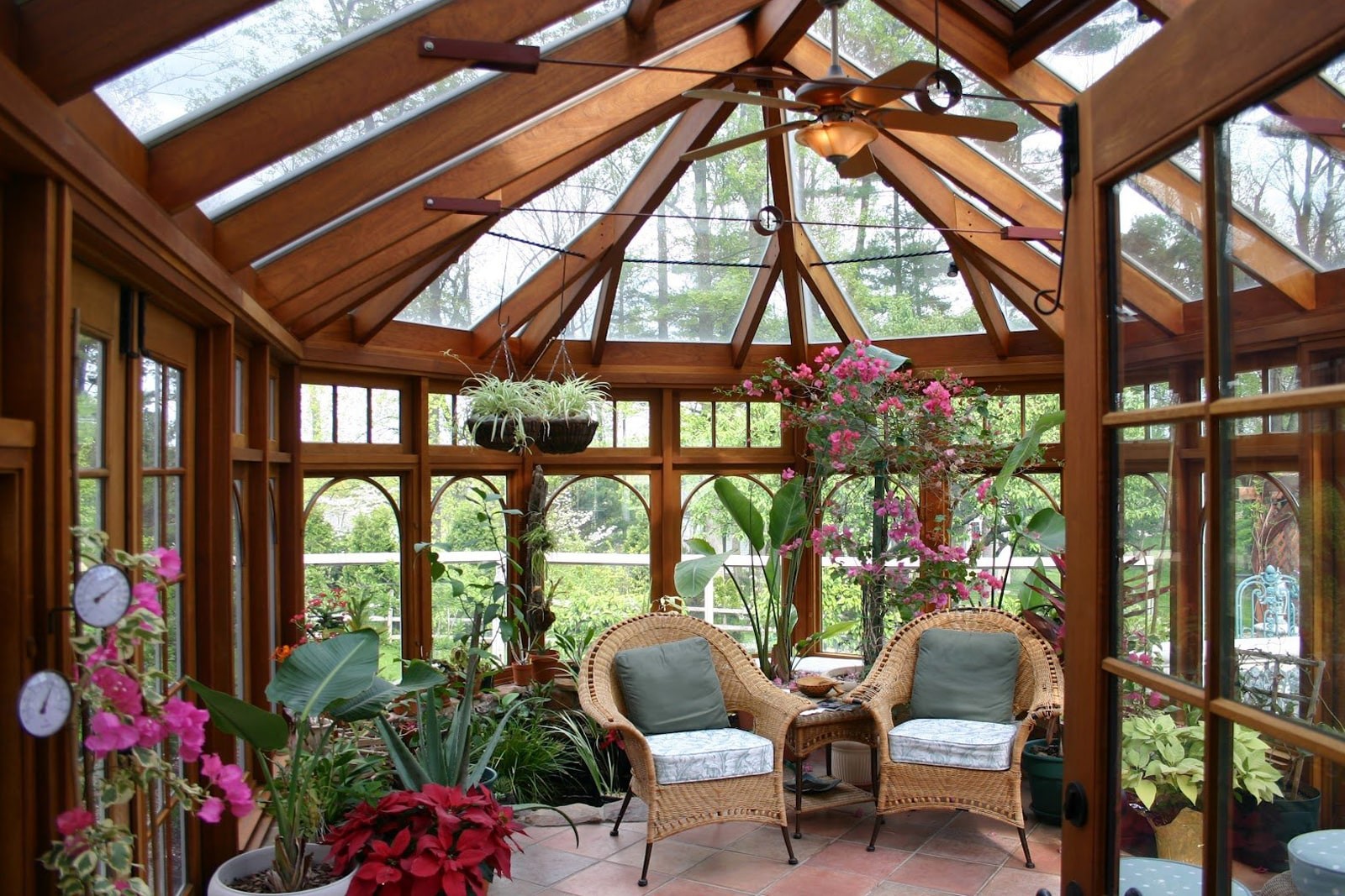 Зимний сад для отдыха