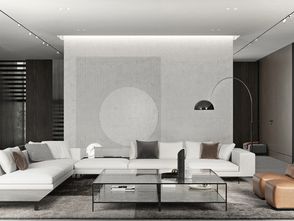 Бесшовный матовый потолок 