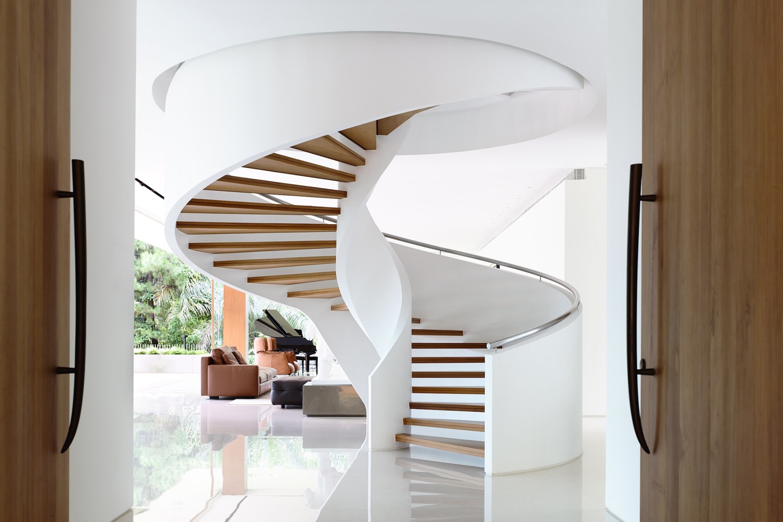 Наружные лестницы для деревянного дома (72 фото)