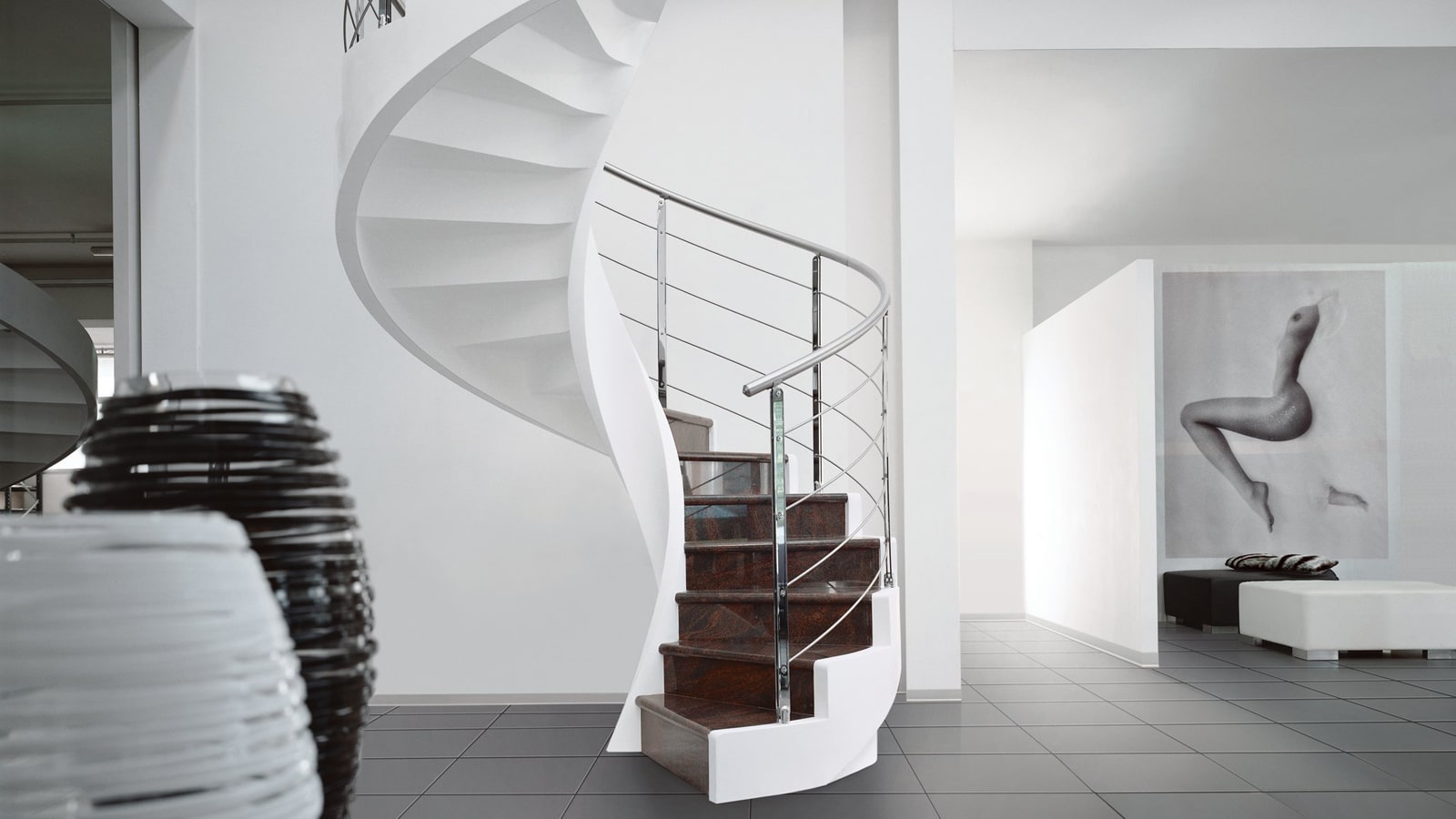 Купить винтовые лестницы для дома: цены и фото в каталоге - Scale Decor