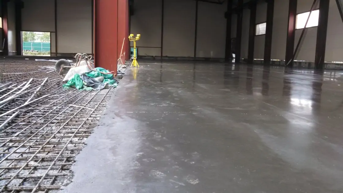 Устройство промышленных бетонных полов