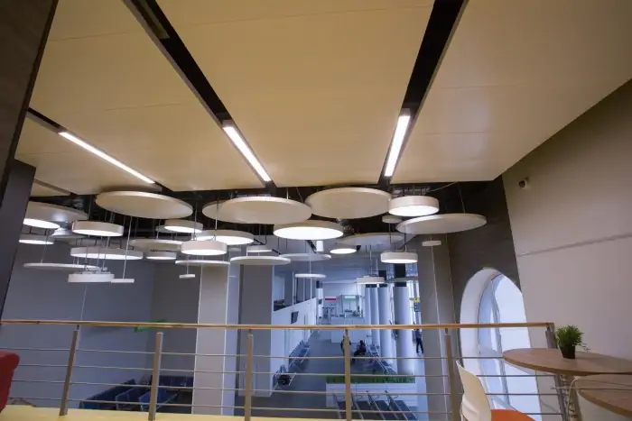 Кассетный потолок нестандартной формы