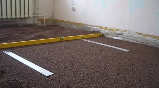 Полусухая стяжка пола в&nbsp;Троицке - керамзитная